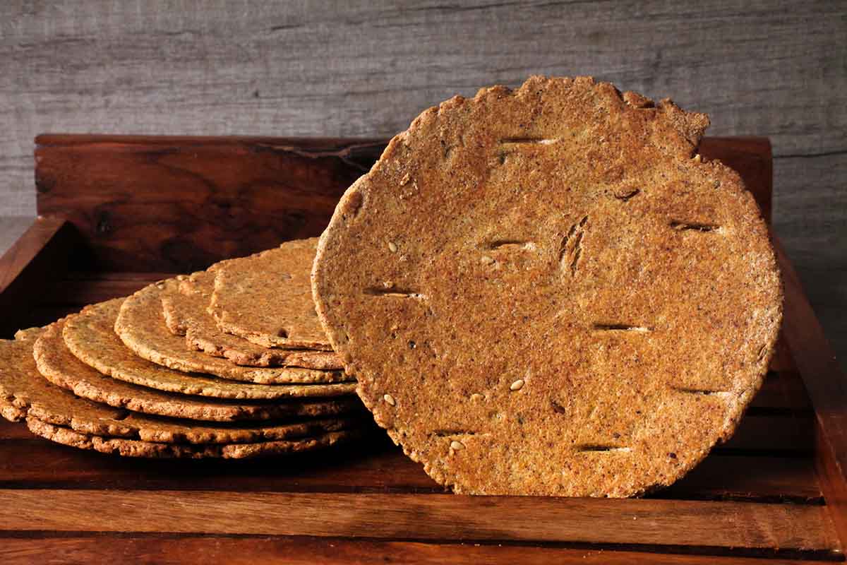 Roasted Nachani ( Ragi ) Bhakri 200 Gm