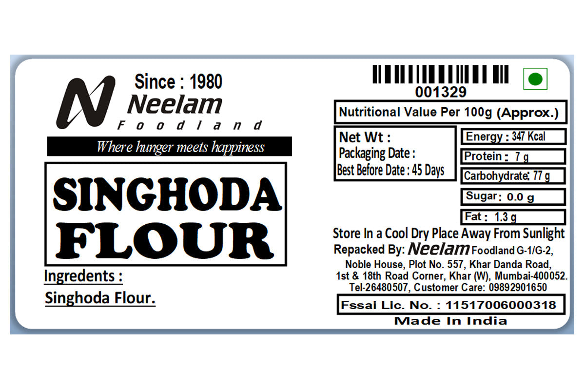 Singhara Atta/Water Chestnut Flour 250 Gm