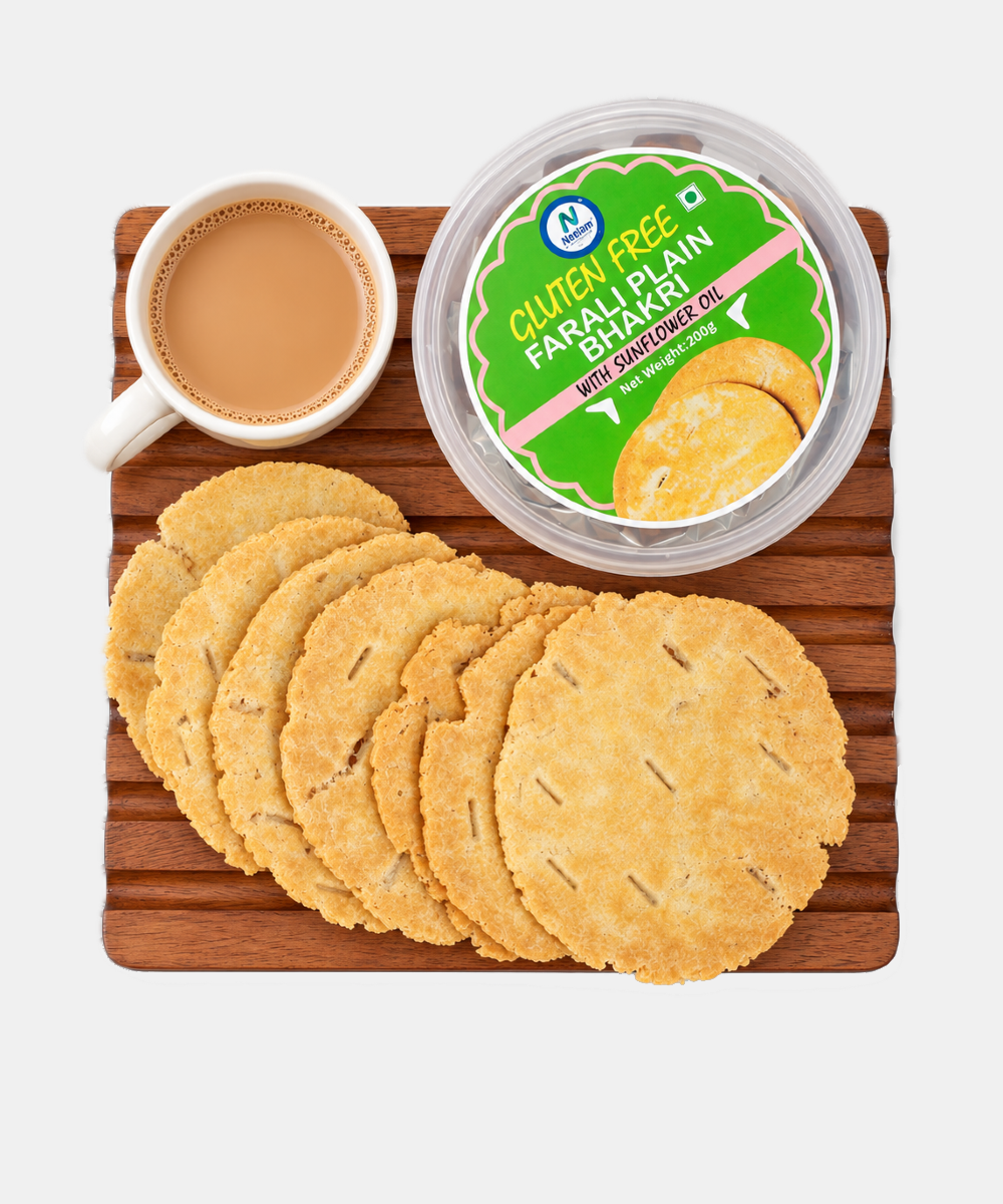 Gluten Free Farali Plain Bhakhri 200 Gm