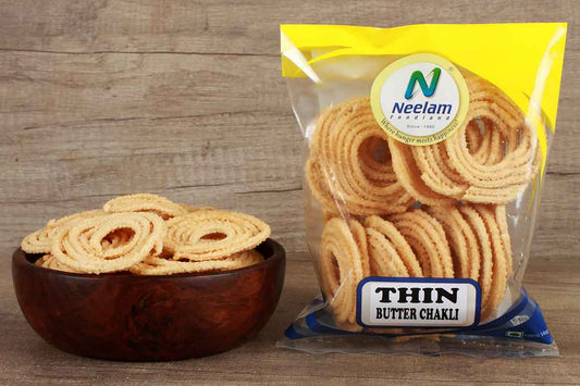 THIN BUTTER CHAKLI 100 GM