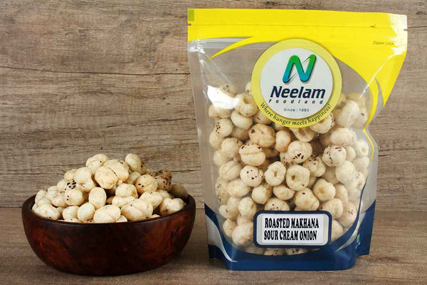 ROASTED MAKHANA SOUR CREAM ONION 80 GM