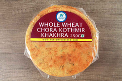 WHOLE WHEAT CHORA KOTHMIR KHAKHRA 250 GM