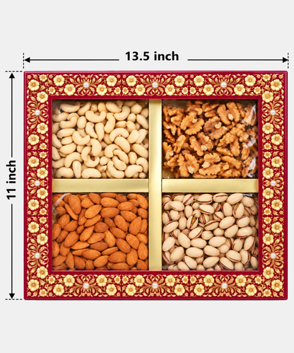 4 P Big Dry Fruit Box 825 Gm