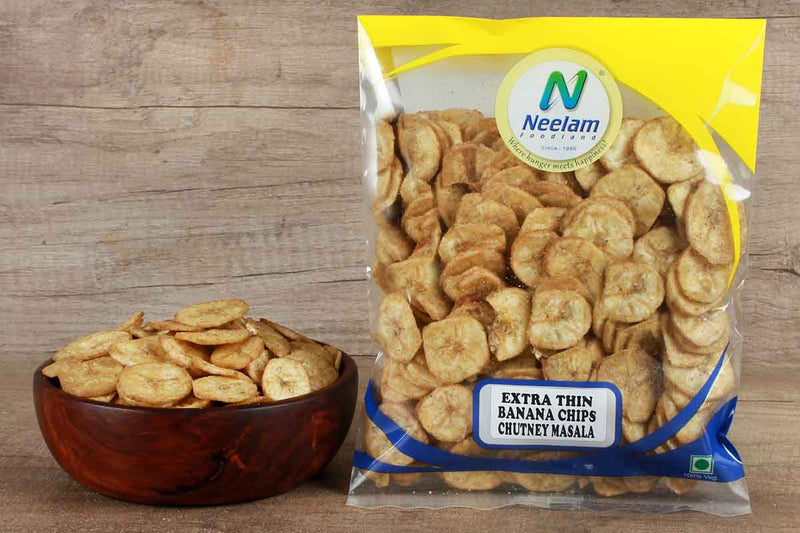 EXTRA THIN BANANA CHIPS CHUTNEY MASALA 200 GM