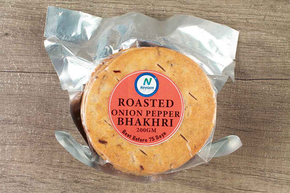 ROASTED ONION PEPPER BHAKHRI 200 GM