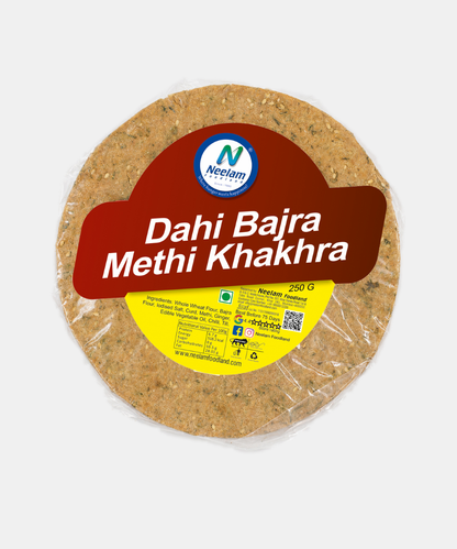 Dahi Bajra Methi Khakhra 250 Gm