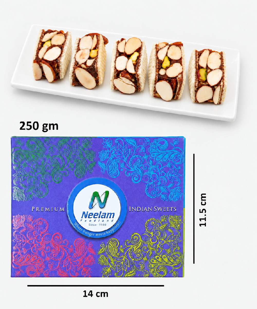 Dry Fruit Biscuit Sweets No Sugar 250 Gm