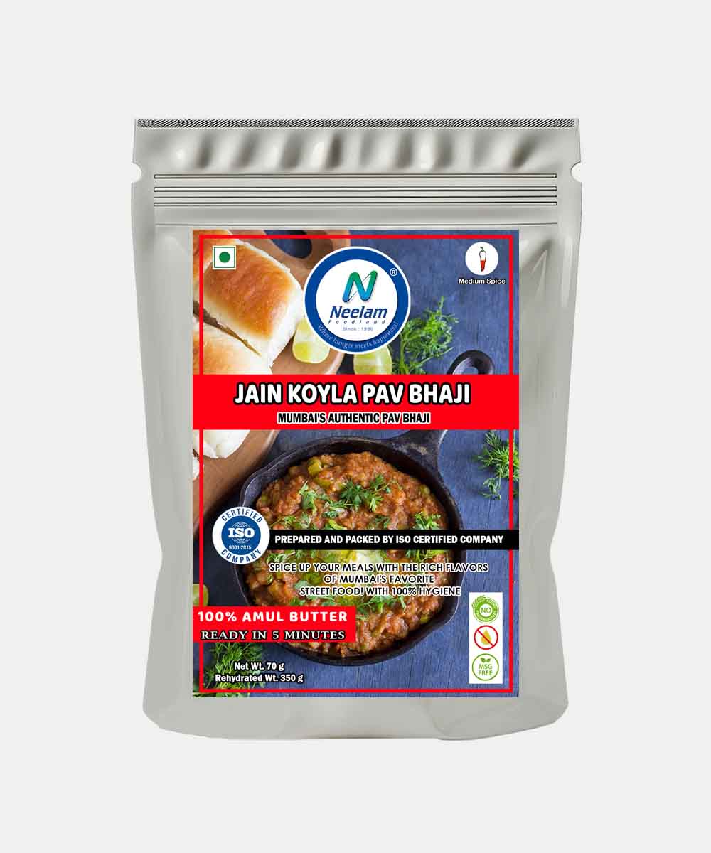Jain Koyla Pav Bhaji 70 Gm