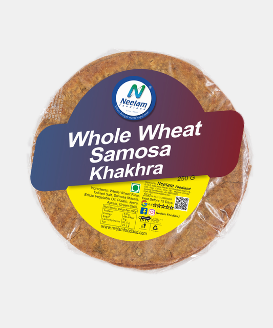 Whole Wheat Samosa Khakhra 250 Gm