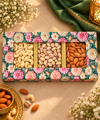 3 P Small Dry Fruit Box 280 Gm