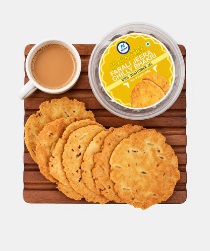 Gluten Free Farali Jeera Chilly Bhakhri 200 Gm