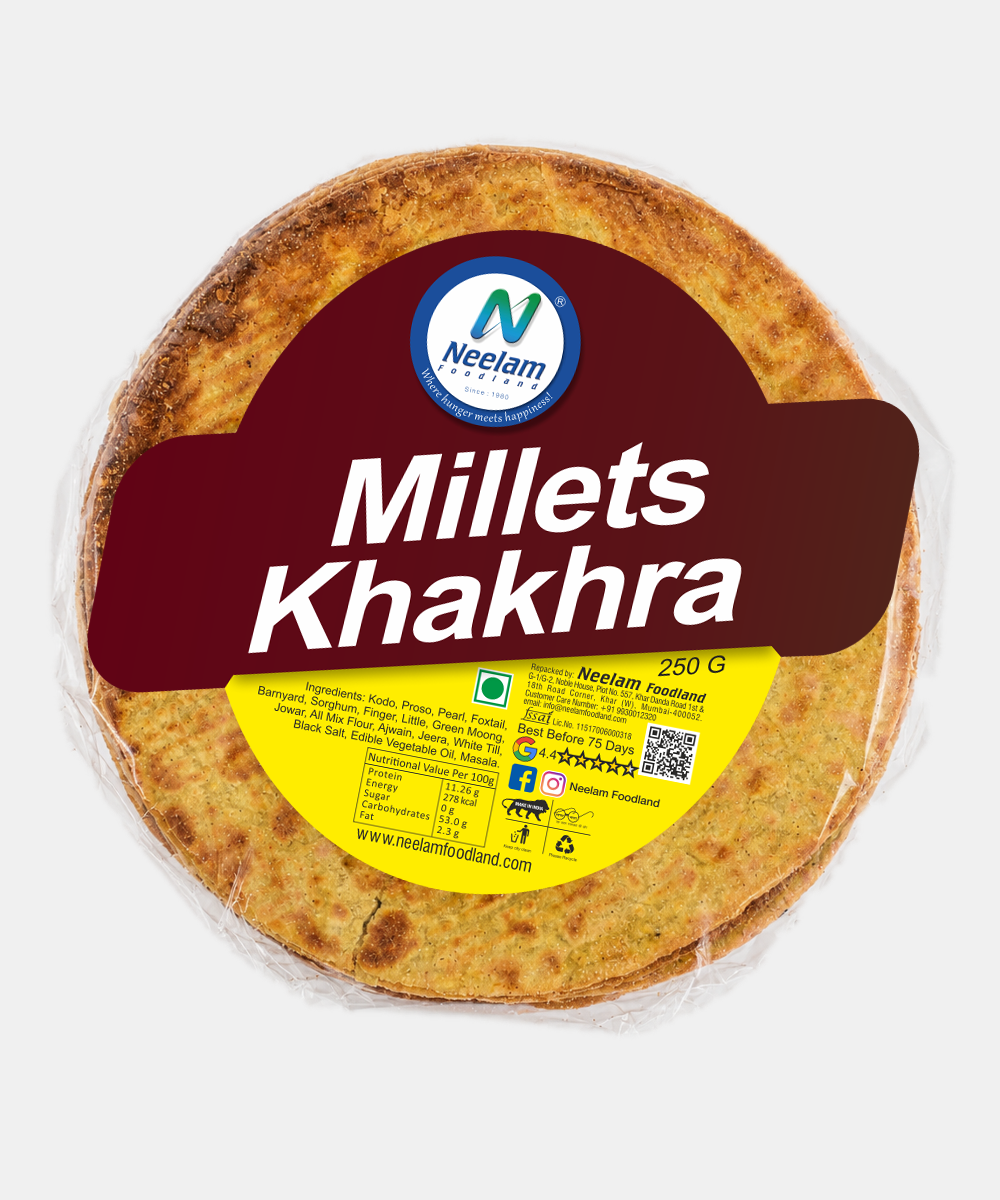 Millet Khakhra 250 Gm