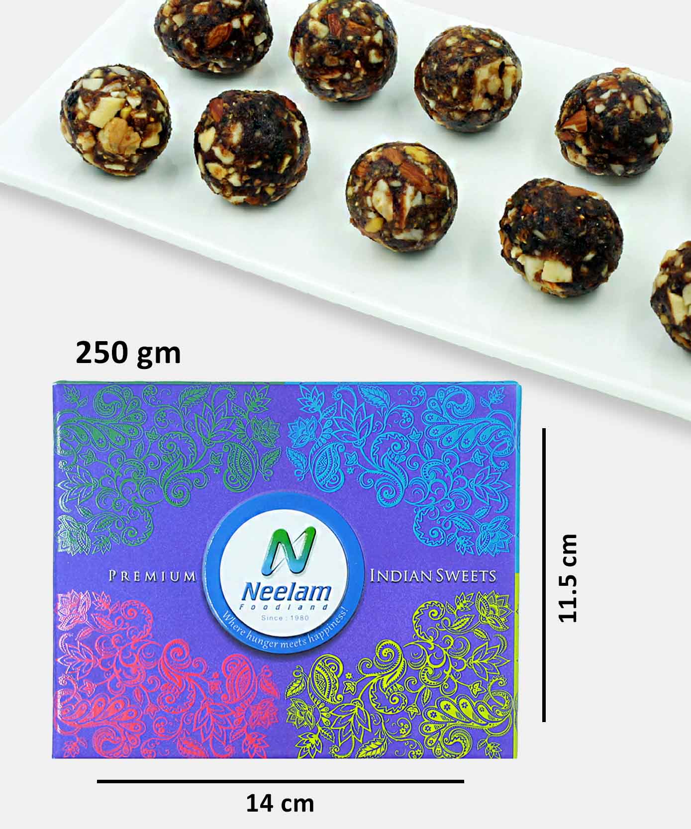 Dates & Dryfruit Laddu 250 Gm