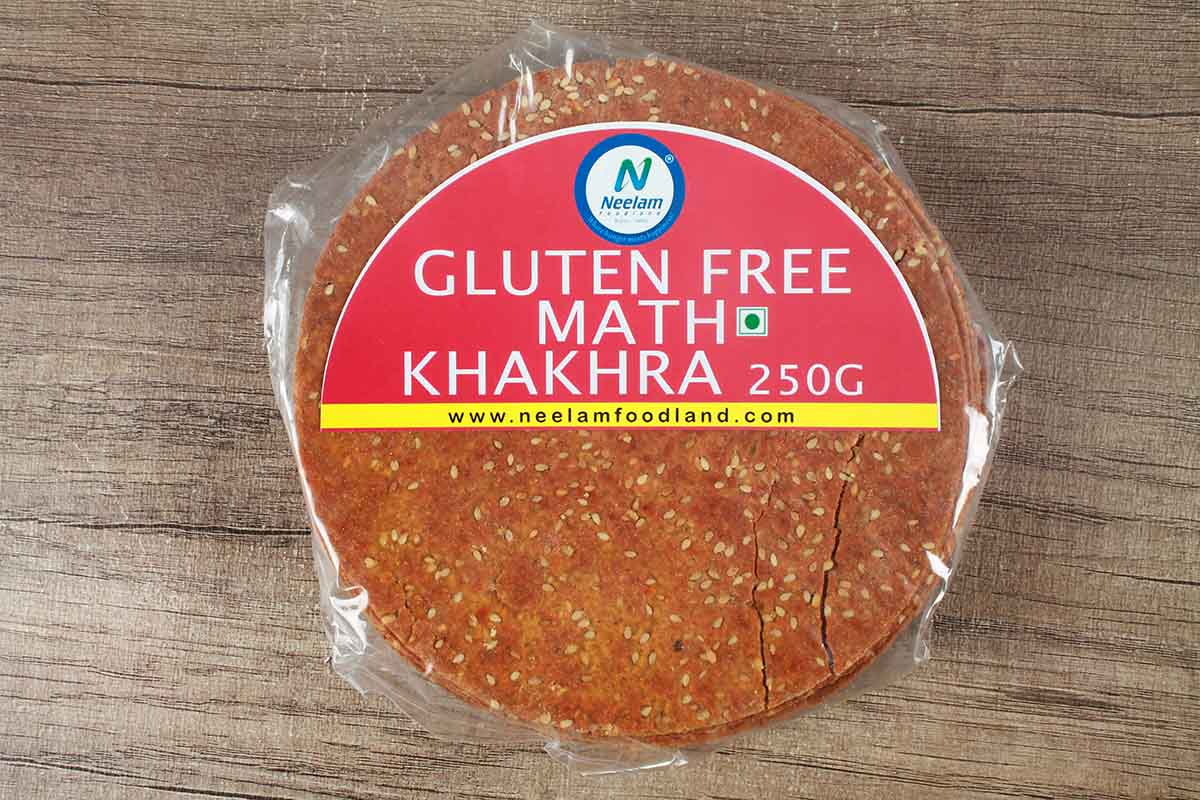 GLUTEN FREE MATH KHAKHRA 250 GM