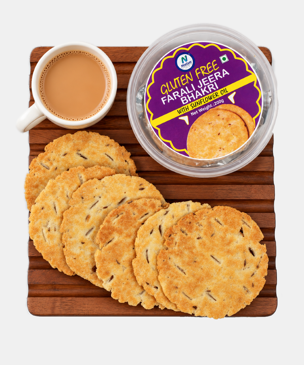 Gluten Free Farali Jeera Bhakhri 200 Gm