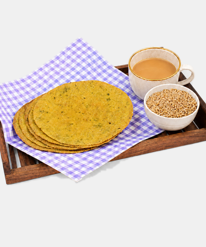 Whole Wheat Methi Garlic Khakhra 250 Gm