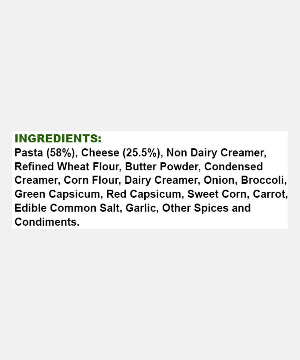 Freeze Dried Creamy Pasta 100 Gm
