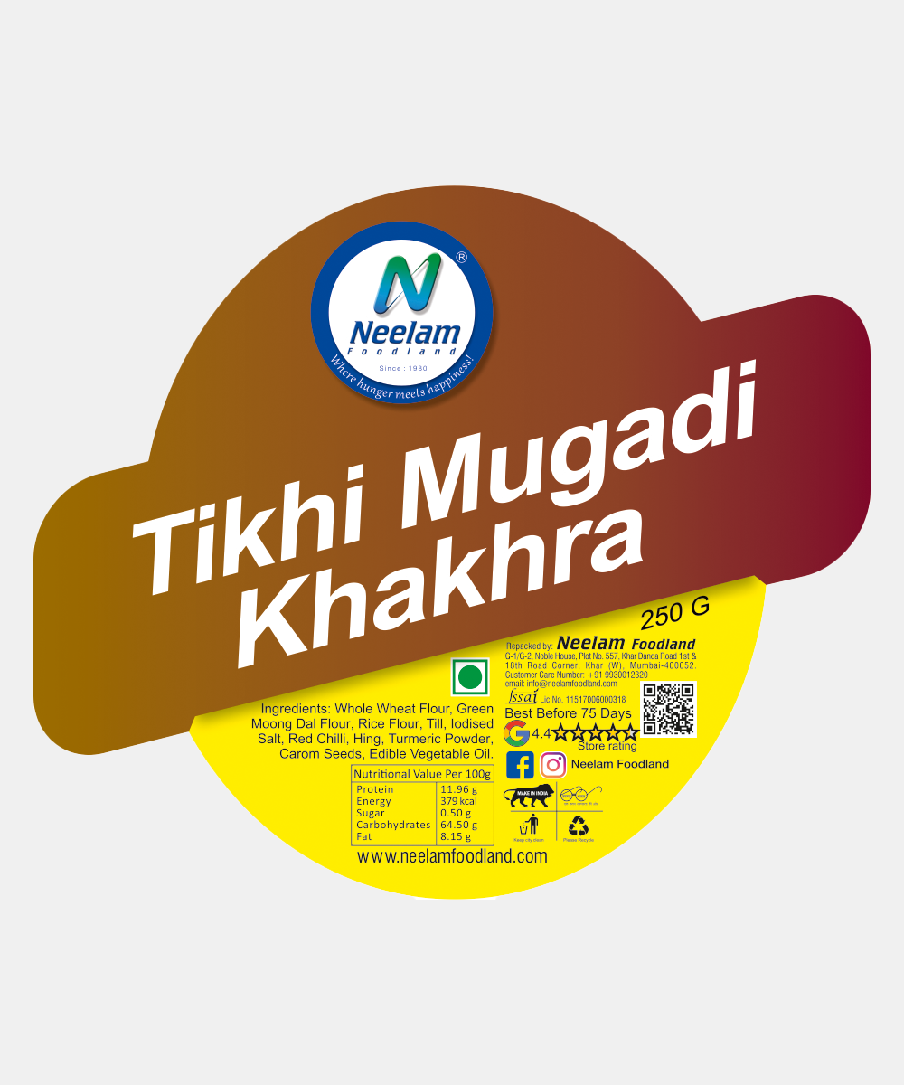 Tikhi Mugadi Khakhra 250 Gm