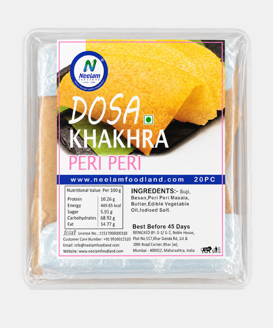 Dosa Khakhra Peri Peri 20 Pieces