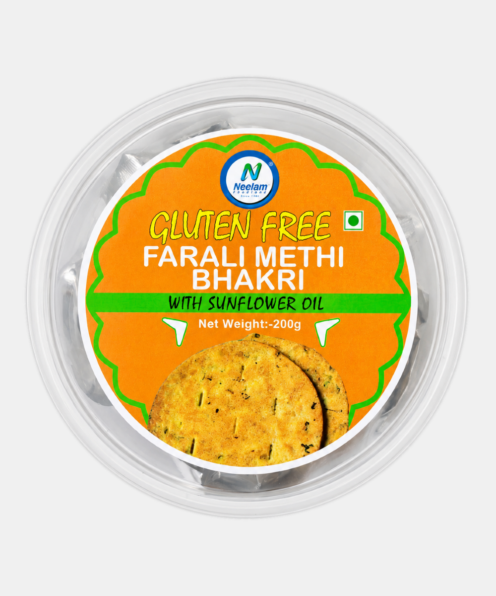 Gluten Free Farali Methi Bhakhri 200 Gm
