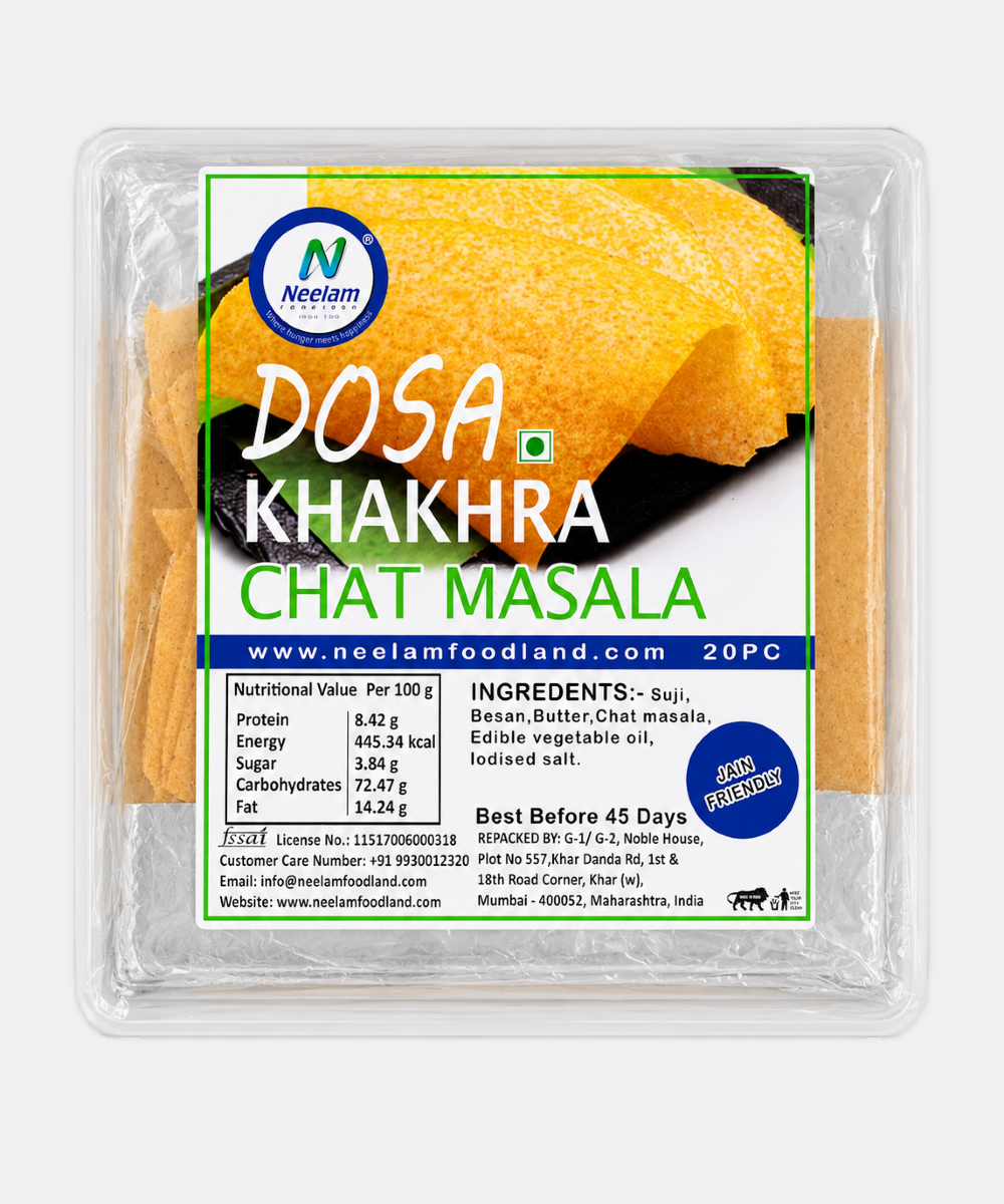 Dosa Khakhra Chat Masala 20 Pieces