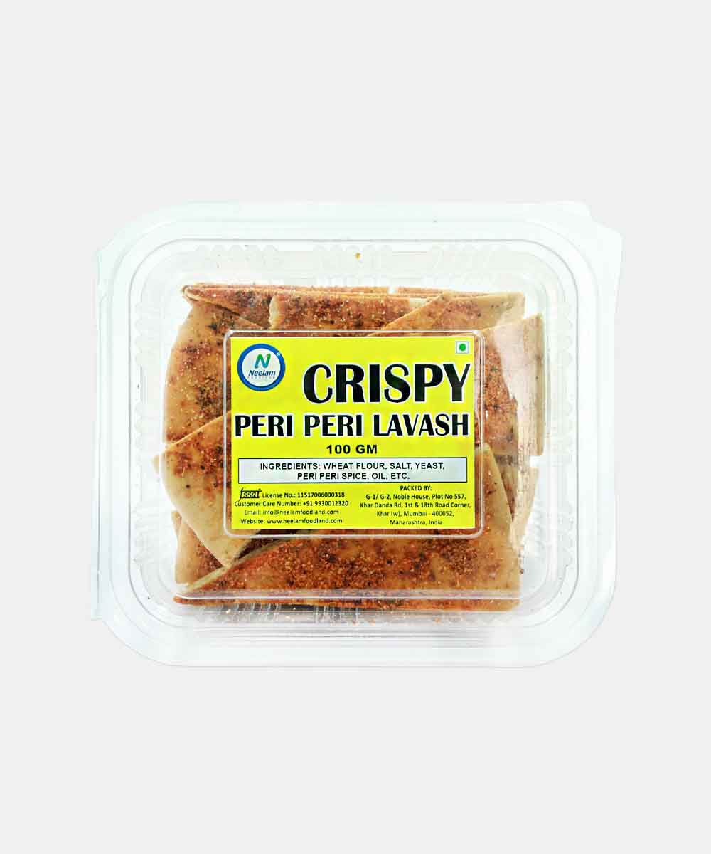 Crispy Wheat Peri Peri Lavash 112 Gm