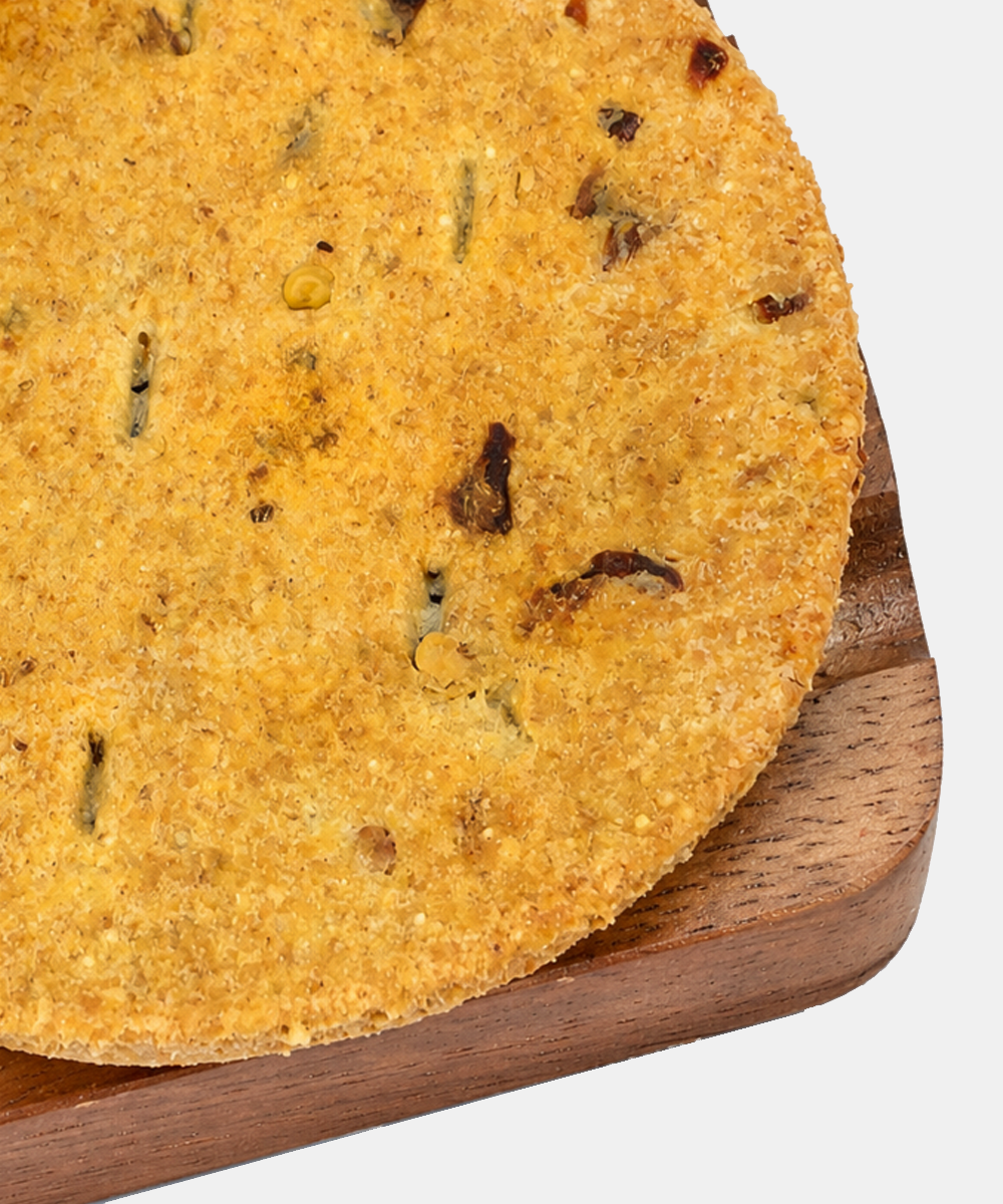 Roasted Onion Pepper Bhakri 200 Gm