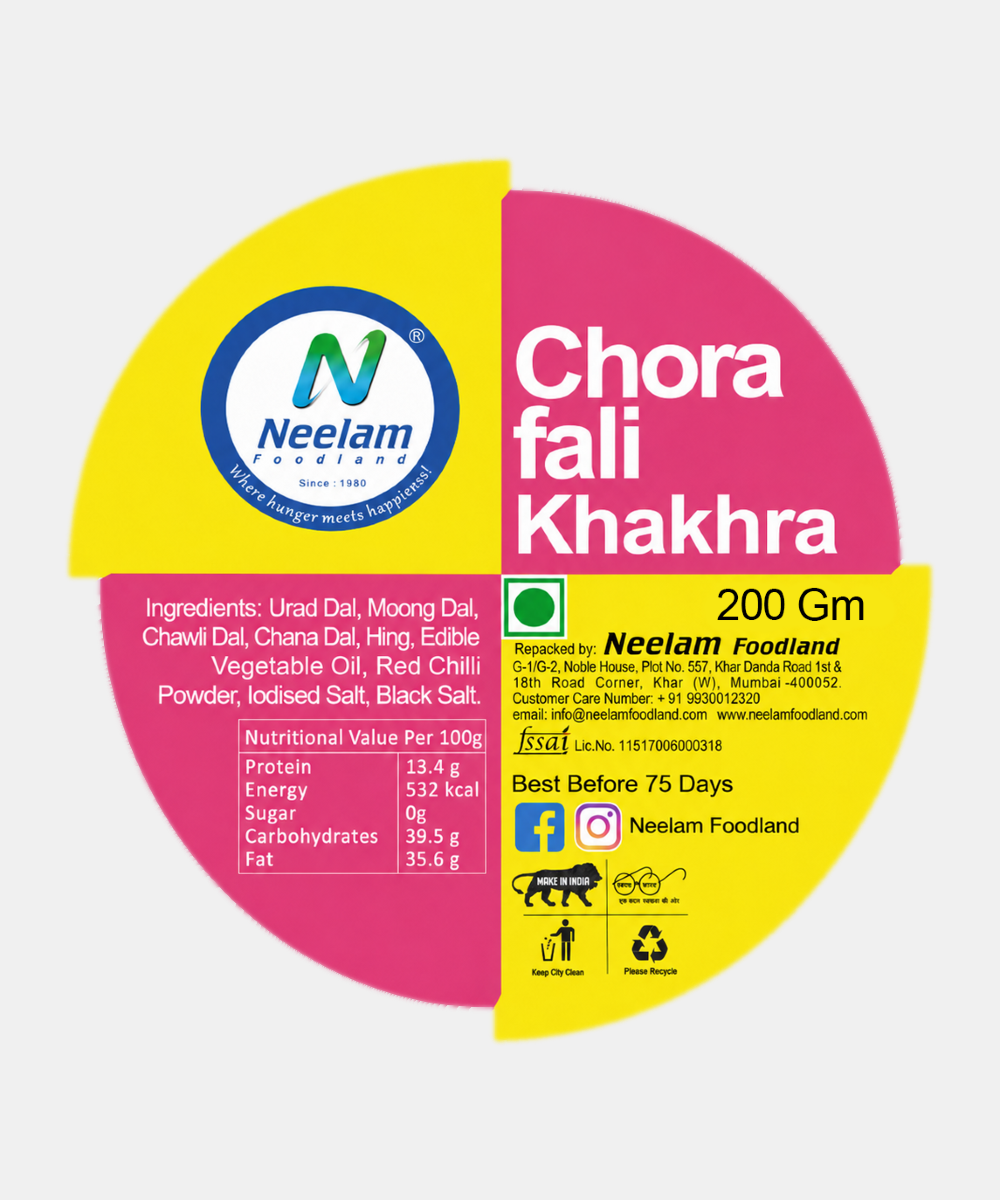 Chorafali Khakhra Mini 200 Gm