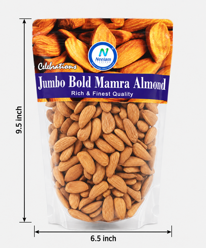 Jumbo Bold Mamra Almond 500 Gm