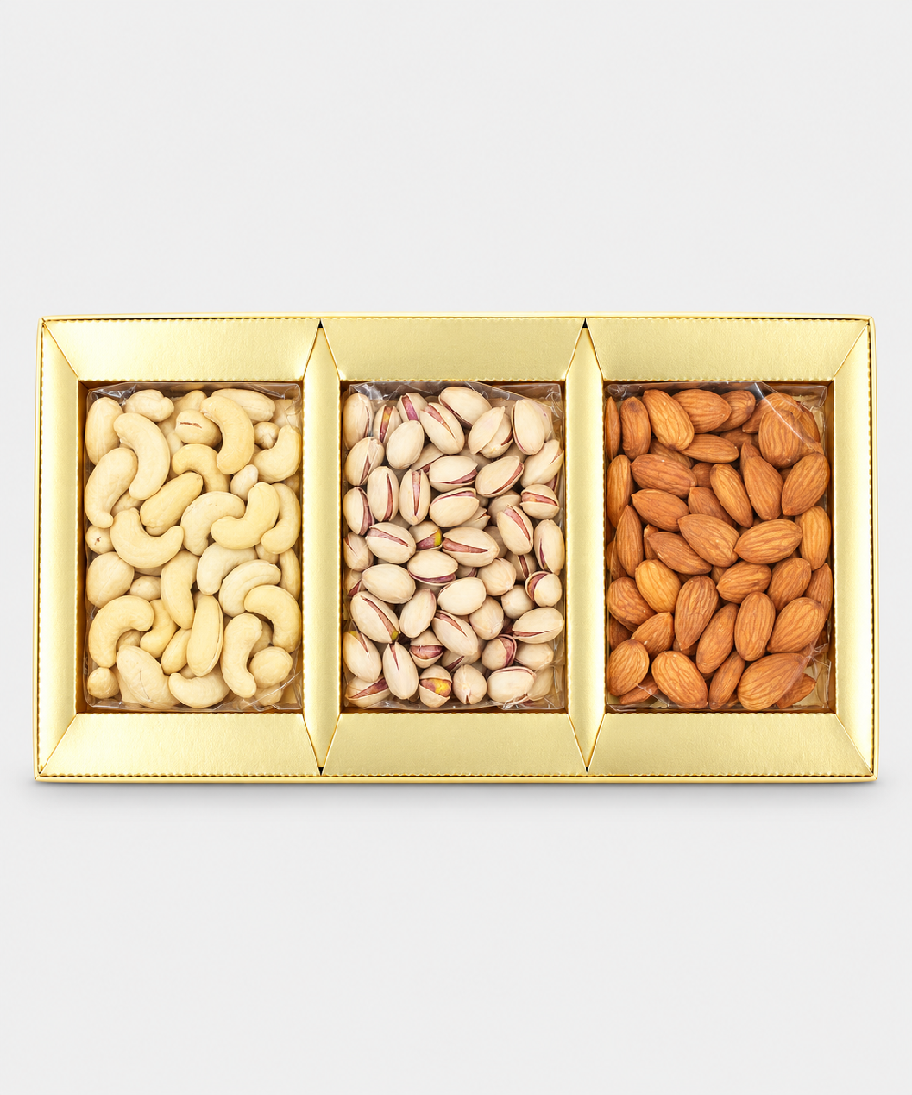 3 P Small Dry Fruit Box 280 Gm