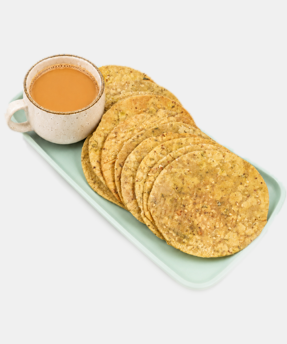 Whole Wheat Bajra Methi Khakhra Mini 200 Gm