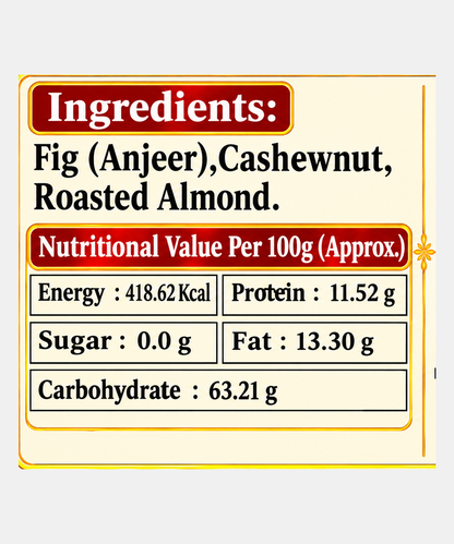 Anjeer Plaza Sweet No Added Sugar 250 Gm