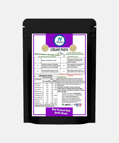 Freeze Dried Creamy Pasta 100 Gm