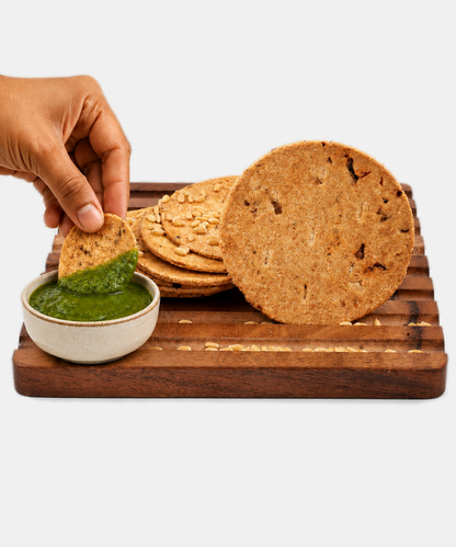 Roasted Onion Pepper Bhakri 200 Gm