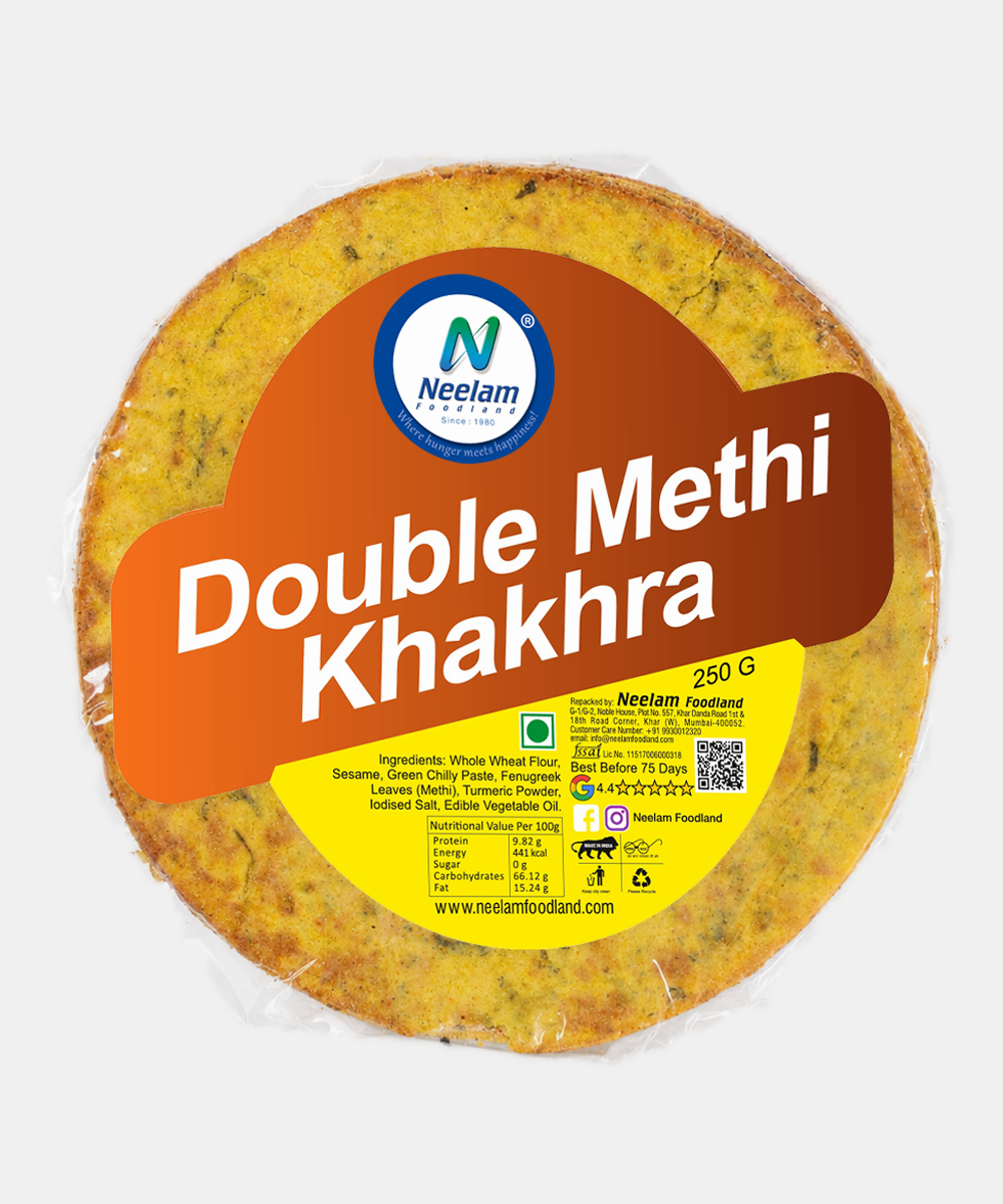 Double Methi Khakhra 250 Gm