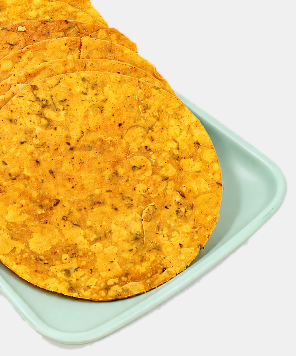 Whole Wheat Methi Masala Khakhra Mini 200 Gm