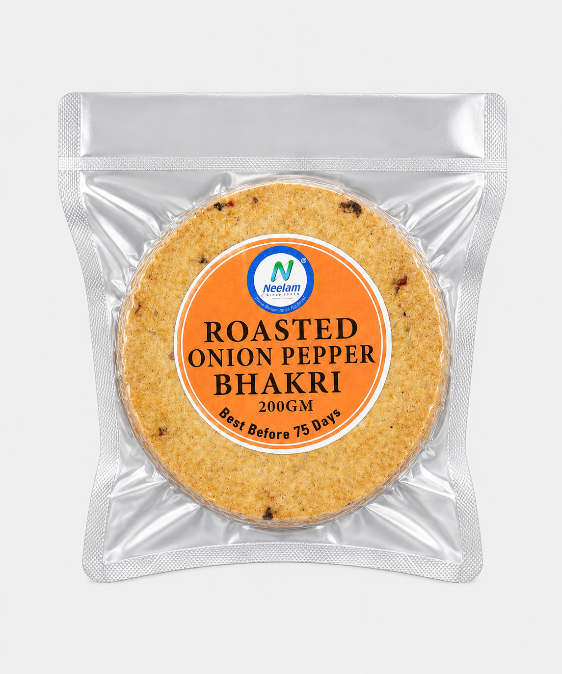 Roasted Onion Pepper Bhakri 200 Gm
