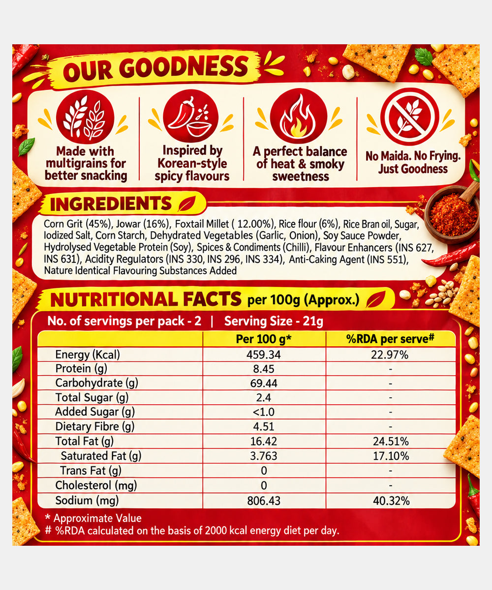 Korean Chilli Kick 150 Gm