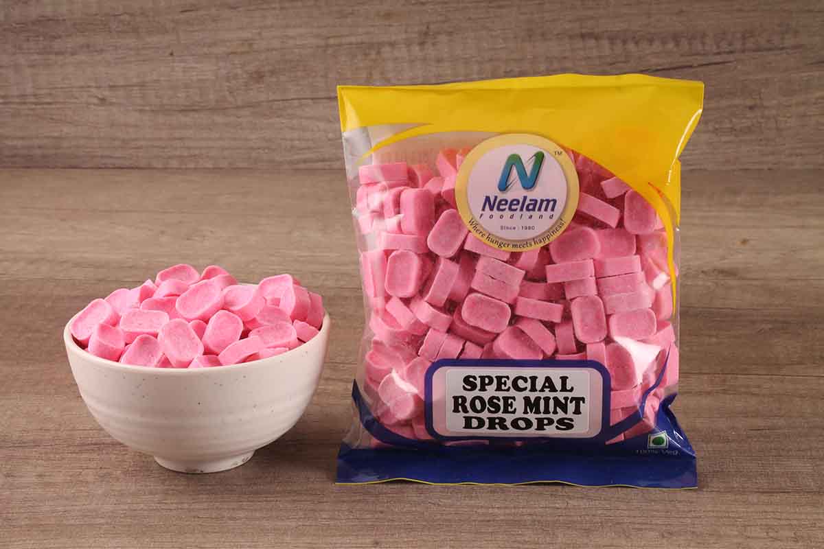 Rose Mint Drops 250 Gm