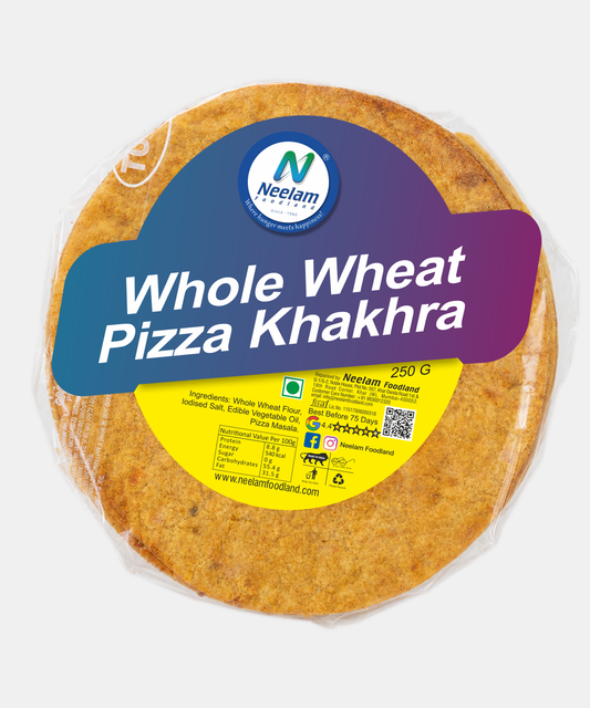 Whole Wheat Pizza Khakhra 250 Gm