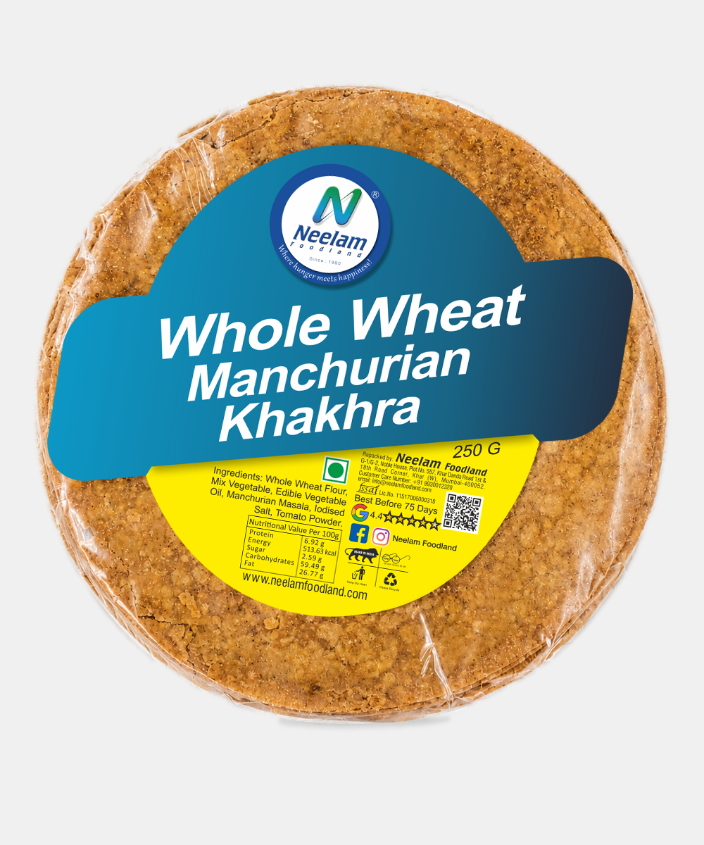 Whole Wheat Manchurian Khakhra 250 Gm