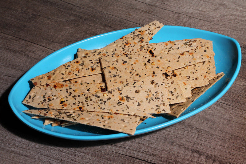 WHOLE WHEAT LAVASH WITH HERBS 100 GM